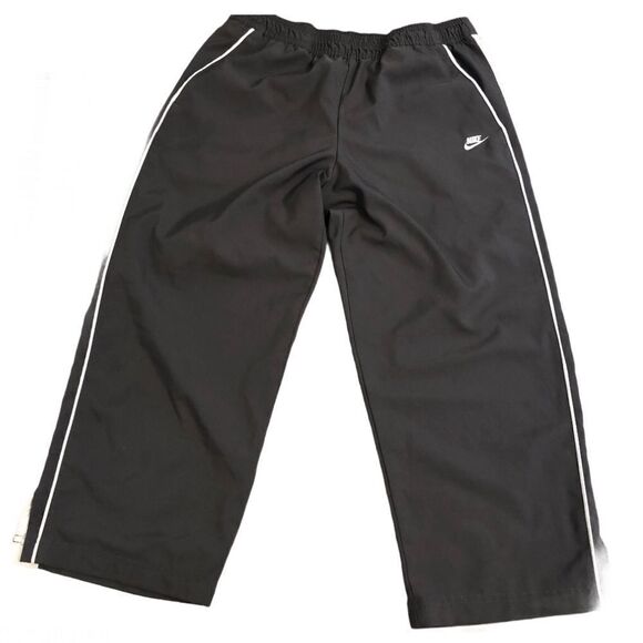 Nike vintage gray tag women’s dark gray dry fit cropped warm up pants S 4-6 - Picture 1 of 10